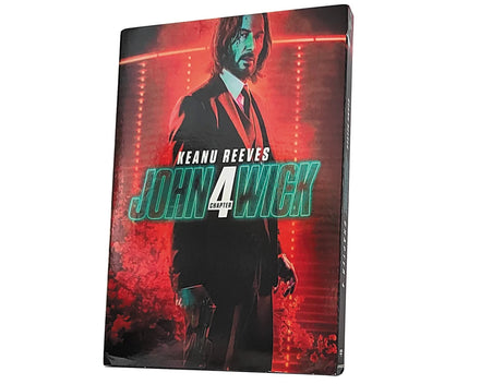 Custom Manufacturer DVD BOXED SETS MOVIES TV Show Film Disk Duplication Printing Factory Keanu Reeves John 4 Chapter Wick 1DVD