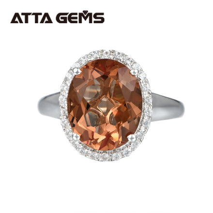 ATTA 925 Turkish Stone Zultanite Diaspore Sterling Silver Ring Price Zultanite Color Changing Jewelry Supplies