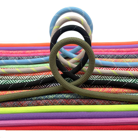 Colored Braided Woven Round Dog Leash Custom Nylon Polyester Rope Polypropylene PP Braided Rope