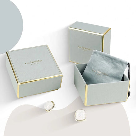 Eco-friendly Professional Lid and Base Luxury Custom Gift Box With Logo Jewelry Box Rings Gift Packing Paper Jewelry Box