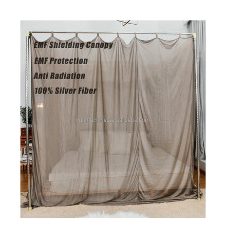 BLOCK EMF Anti Radiation Bed Canopy Blocks Radiation/EMF/WiFi/ 5G