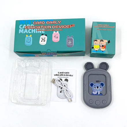 Talking Animals Flash Card Reader Set Wholesale Deal on 4 Units for Teaching Vocabulary & Matching Objects with Words