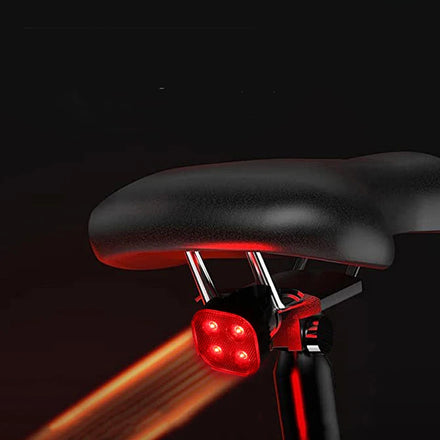 USB Chargeable Waterproof Rear Taillight Safety Warning Bicycle Smart Brake Tail Light