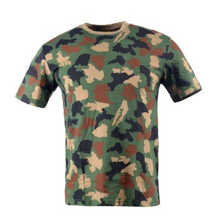 Full Tactical T-Shirt Durable Cotton Customized Color for Unisex Camouflage Design Outdoor Training