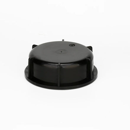 2-Inch Black Screw Cap Fine Thread DN50 BSP/NPT Female Connection for IBC Ball Valve Pipe Fittings Dust Cover Model IBCBCAP5