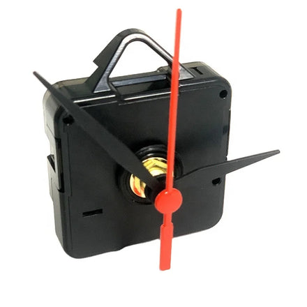 Quartz Wall Clock Mechanism Short Shaft 13mm Plastic Hands