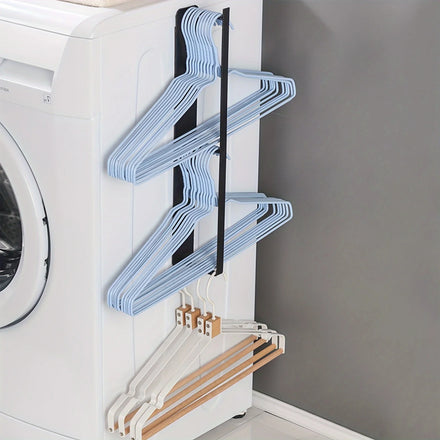 Wall Hanging Magnetic Washing Machine Hanger Storage Rack Household Storage Organizer for Bathroom Bedroom Washing Machine