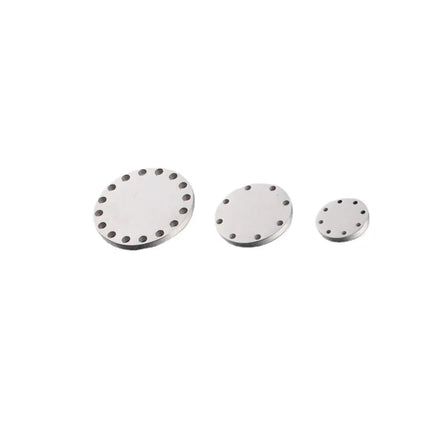 Factory Customization Personalized Mirror Polished Stainless Steel Hollow Pet Blank Label Heart Round Pendant Jewelry Wholesale