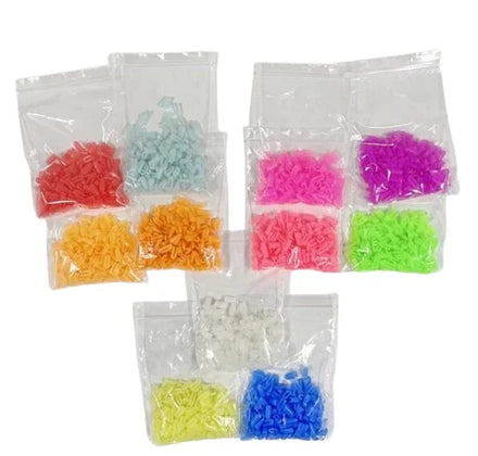 6x12mm Neon LED Strip End Caps 2835 Series Neon Light Silicone Flexible Accessories for DIY Neon Sign Lights