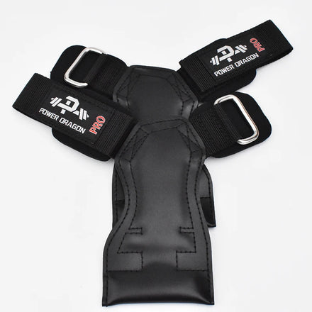 POWER DRAGON Professional Made Weight Lifting Gym Training Grips for Palm Protection Weightlifting Straps