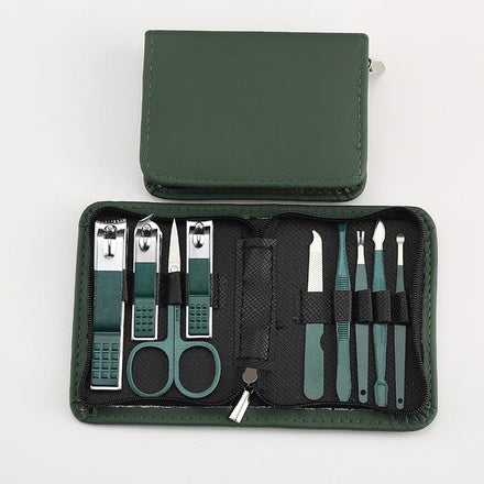 Stainless Steel Nail Clippers Suit 7 Piece Set Pedicure Pliers Beauty Scissors Manicure Trimming Manicure Gift Tool