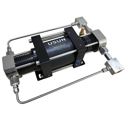 Ready to Ship USUN Model:XBD30-OL 100-250 Bar Output Mini Double Action Pneumatic Driven Oxygen Booster Pump for Diving
