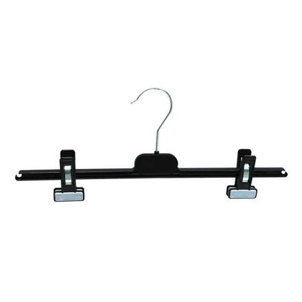 Foldable Black Plastic Sock Underwear Hanger for Kitchen Bathroom Wardrobe-Clips Lingerie Pants Dresses Bags