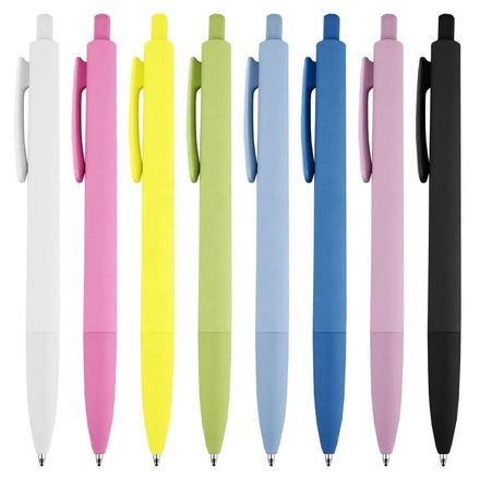 New Arrival Premium Quality Click Action Pen with Rubberized Soft-touch Barrel Good with Customized Logo Promotional Gift PP140
