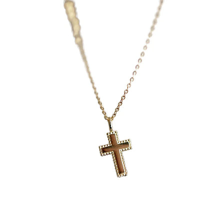 Vintage 925 Sterling Silver Cross Necklace for Women for Weddings Parties Anniversaries for Christian Believers