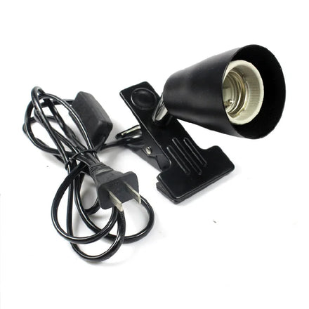 Pet Hot Sale 360 Degree Reptile Lamp Holder for Turtle Light Snake Lizard Lamp Clamp Black Light Stand Holder