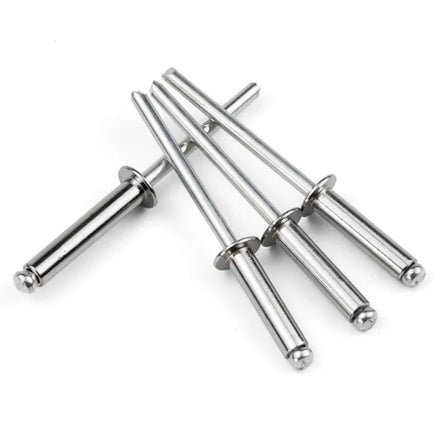 Ready to Ship Open End Blind Rivets Stainless Steel Dome Head Pop Rivets Industrial Hardware Fasteners Wholesale