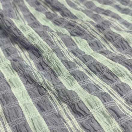 CHANG XING Factory Low Price Seersucker Fabric Bubble Solid Color Polyester Cloth Fabric