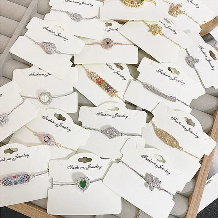 Wholesale Bracelet Korea New Products Little Girls Bracelet Bangles Gold Plated 14k Zircon Bracelet Lot Jewelry