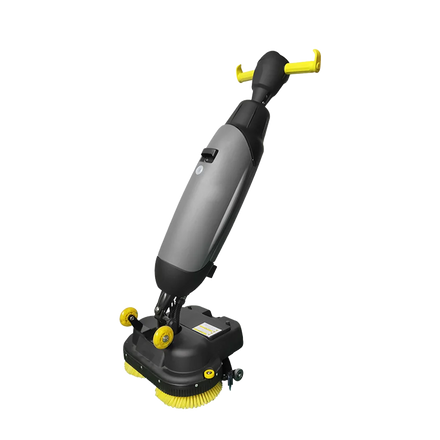 DM430C Hot Sale Double Brush Commercial Lithium Battery Small Washing Floor Machine Mini Floor Scrubber