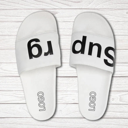 Wholesale Summer Men's Sandals New Style Designer Slippers with Anti-Slip and Waterproof Features Customized with Logo Print