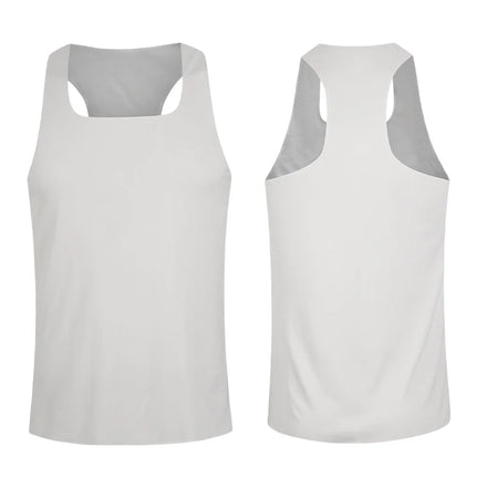Customizable Breathable Seamless Tank Top Knitted Run Vest for Men and Women for Summer Marathon Training