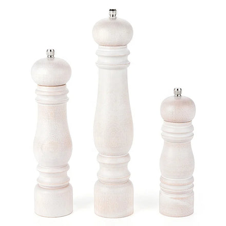 Customizable Gravity Salt and Pepper Mill Set Multiple Grinder Bottle Design