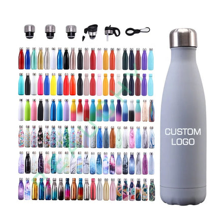 Beauchy LFGB High Quality Thermal Insulation Hiking Unisex Bpa Free Yoga Gym Sport Stainless Steel Water Bottle