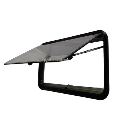 Aluminum Camper Van China Motorhomes Double Glazed Acrylic Glass RV Window 1455X605mm