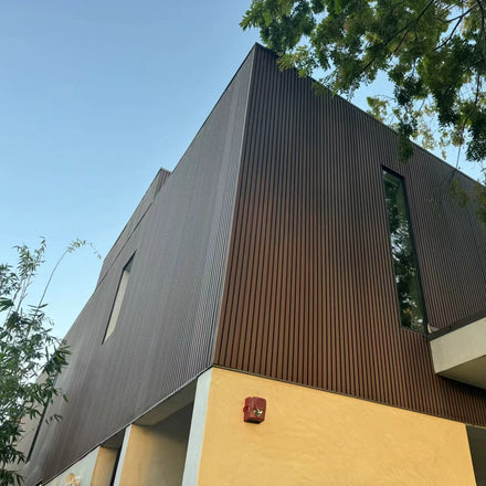 AOLO WPC Decorative Waterproof Exterior Wall Cladding Panels Co-Extrusion Environment Friendly 25-30 Year Service Life 5+ Year