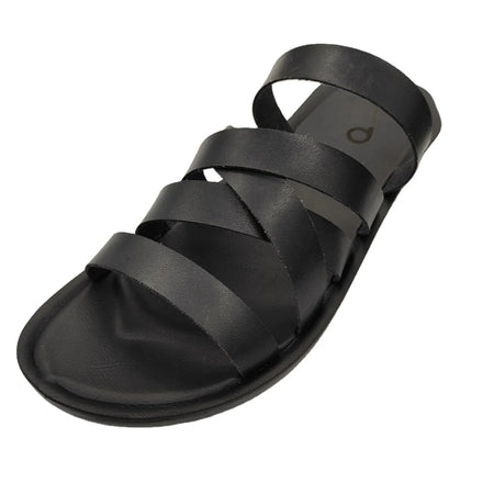 Men's Fashion Cross-strap Platform Waterproof Outdoor Sandals New Summer Anti-slip Wear-resistant