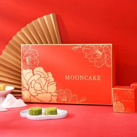 2025 Golden Mid-Autumn Festival Mooncake Box Gift Custom Candy Mooncakes Cardboard Gift Packaging Box With Insert
