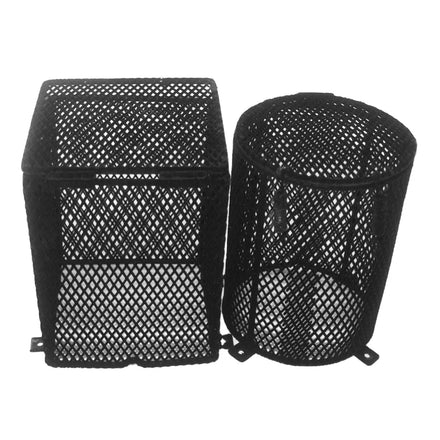 PET Wholesale New Material Round Square Anti-scald Lamp Protector Reptile Mesh Cover Lamp Cage Lamp Guard CeramHeating Lampshade