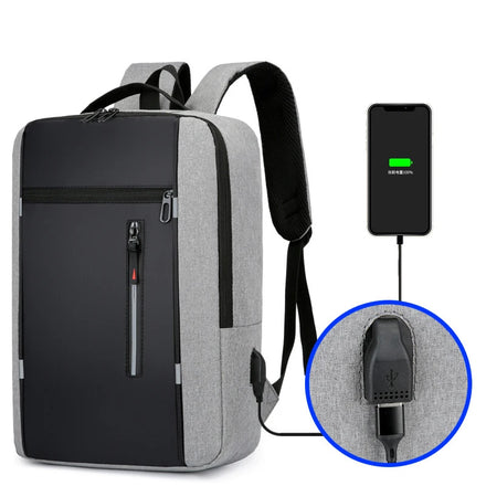 New Design Retreat Smart College Waterproof Travel Business Conference Usb Smellproof Bagpack Laptop Back Bag Pack Backpack