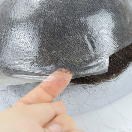 Super Thin Skin Toupee Multiple Color Men Wig All V Loop Invisible PU Hair Unit Men's Capillary Prosthesis