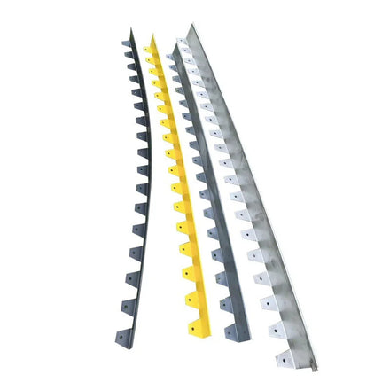JNZ Customized DIY 201/304 Stainless Steel Silver White TA-LESM-S Easy Install Border Edging for Lawn Isolation