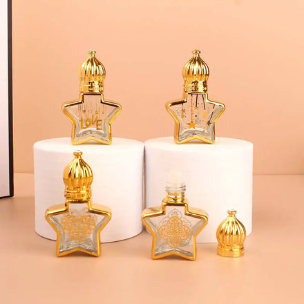 Excellent Quality Ball Oil Dispensing Portable Inbox Exquisite Mini Essential Oil Glass Oil Ball Sample Bottle Empty Roll