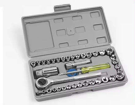 Zhixin 40 Piece Auto & Motorcycle Tool Sleeve Set Tool Kit