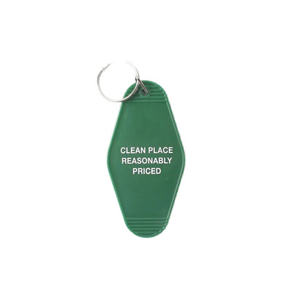 Recycled Factory Wholesale Blank Keyring Personalized Logo Custom Plastic Hotel Keychain