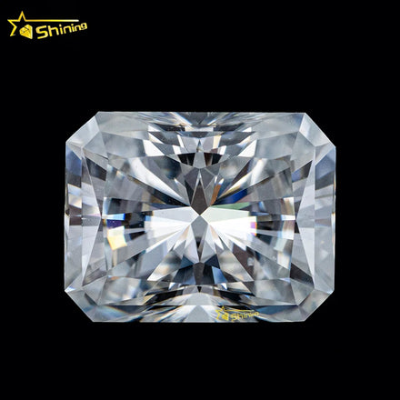 Wuzhou Moissanite DEF VVS Radiant Cut Synthetic Loose Moissanite Stone Cheap Price Moissanite Diamonds Ready to Shipping
