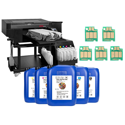 Winnerjet 18L GTX Ink Bottle With One Time Chip for Brother GTX-422 GTX-423 GTX-425 GTX-600 GTXPro Series Printer