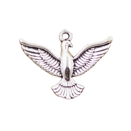 Charms Eagle Hawk 28x37mm Tibetan Silver Color Pendants Antique Jewelry Making DIY Handmade Craft