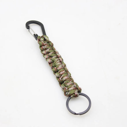 Carabiner Keychain Lanyard Key Organizer for Camping Hiking Fishing Carabiner Keyring Macrame Lanyard Keychain Holder Key Chains