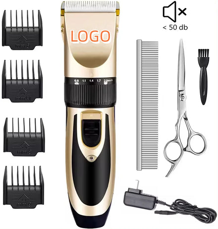 Hot Sale Pets Hair Clippers Kits for Dog Cat Professional Dog Hair Clipper Trimmer Pet Shaver Grooming Clippers Set