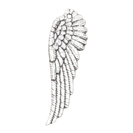 Charms Angel wings 50x17mm Antique Silver Color Pendants Making DIY Handmade Tibetan Finding Jewelry