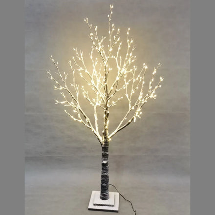 White Birch Christmas Tree Warm White Led Birch Lighted Branches Tree Artificial Tree With Light