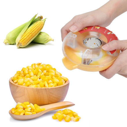 Multifunctional Stainless Steel Corn Cob Peeler Sheller Cutter Manual Corn Stripper with Quick Corn Kernels Removal
