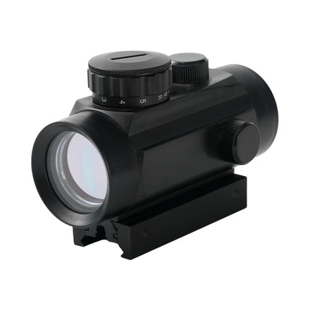20mm Tactical 1X40RD Reflex Sight Scope 1x40 Green Red Dot Optics Hunting Gears with Lens Cover