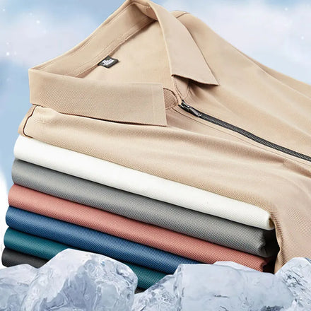 New Clothes Men's Equestrian Base Layer Summer Ice Feel Horse Riding Breathable Male Shirts Tops