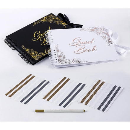 DIY Photo Album Black and White Hot Stamping Wedding Bookmark to This Diy Coil Photo Album Set Sweet Book